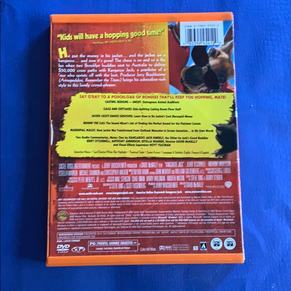 💥bundle & Save💥 DVD Kangaroo Jack - Picture 2 of 2